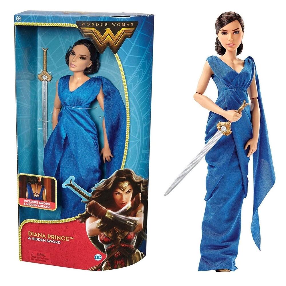 Mattel DC Comics Wonder Woman Diana Prince & Hidden Sword‎ Doll 2016